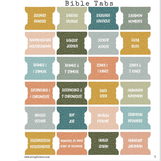 Bible Tabs - Manna From Heaven