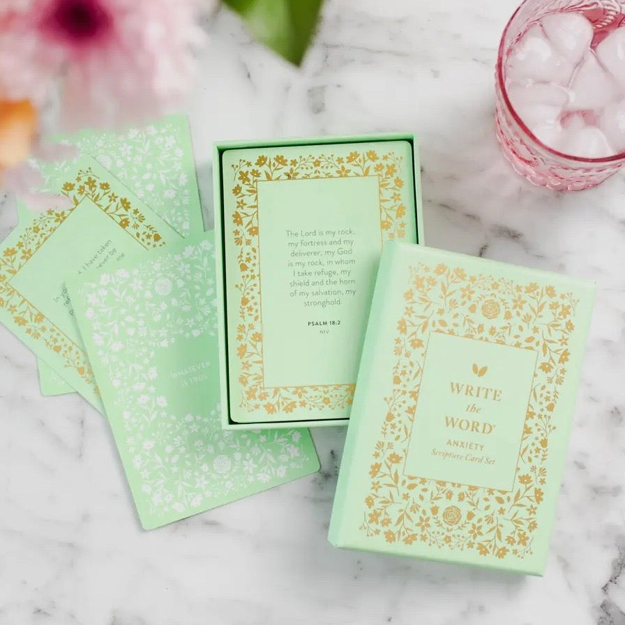 Write the Word | Anxiety Scripture Card Set