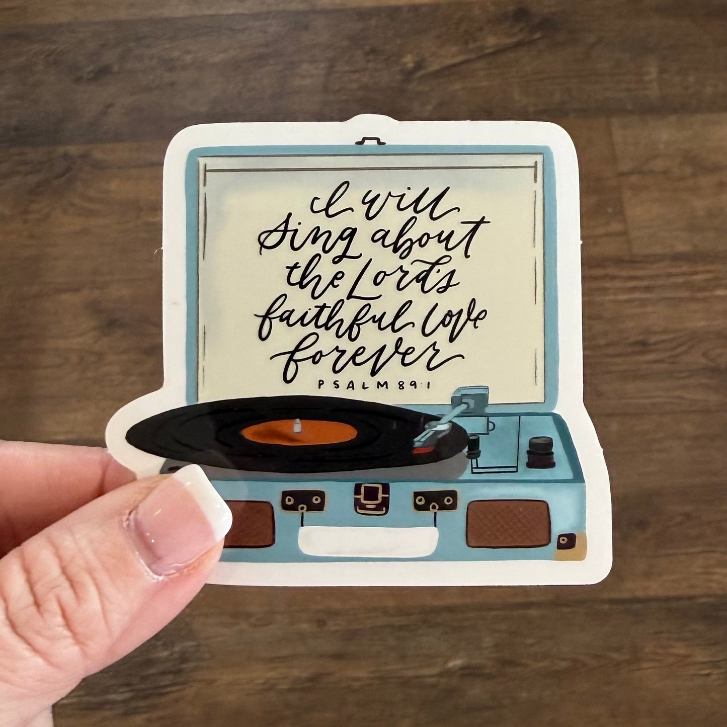 Sticker | I Will Sing About The Lord