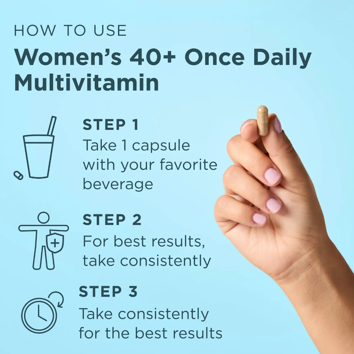 Ancient Multivitamin Women's 40+ Once Daily | 30 Capsules