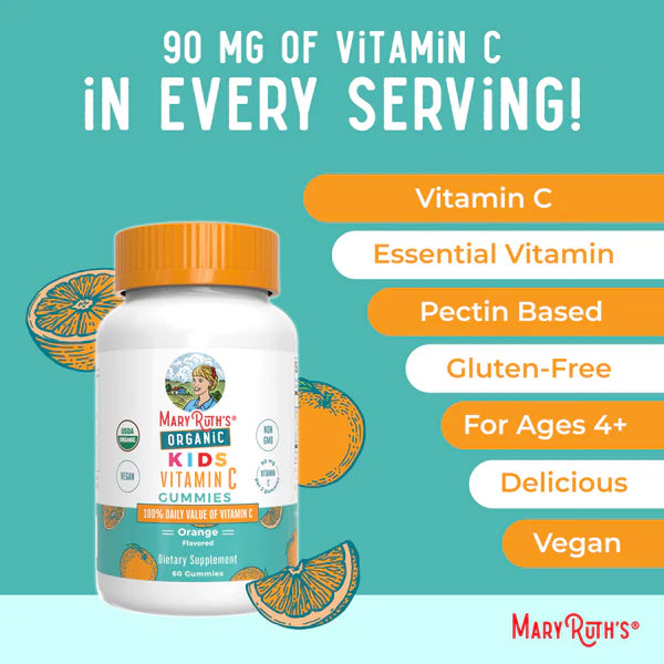 Mary Ruth’s Organic Kids Vitamin C Gummies