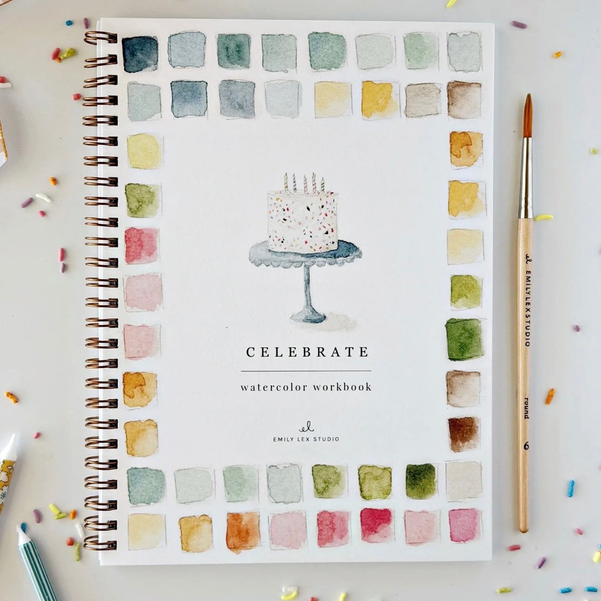 Watercolor Workbook | Celebration