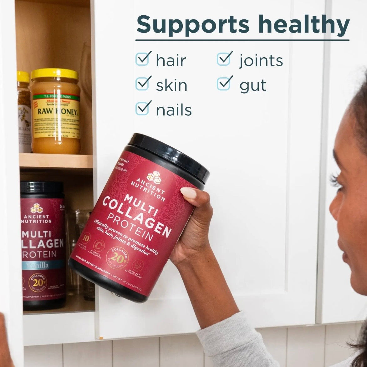 Multi Collagen Protein | Powder Unflavored (24 Servings)