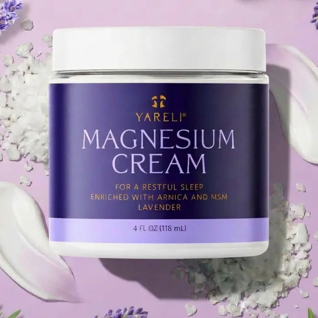 Dead Sea Magnesium Cream With Arnica & MSM | Lavender