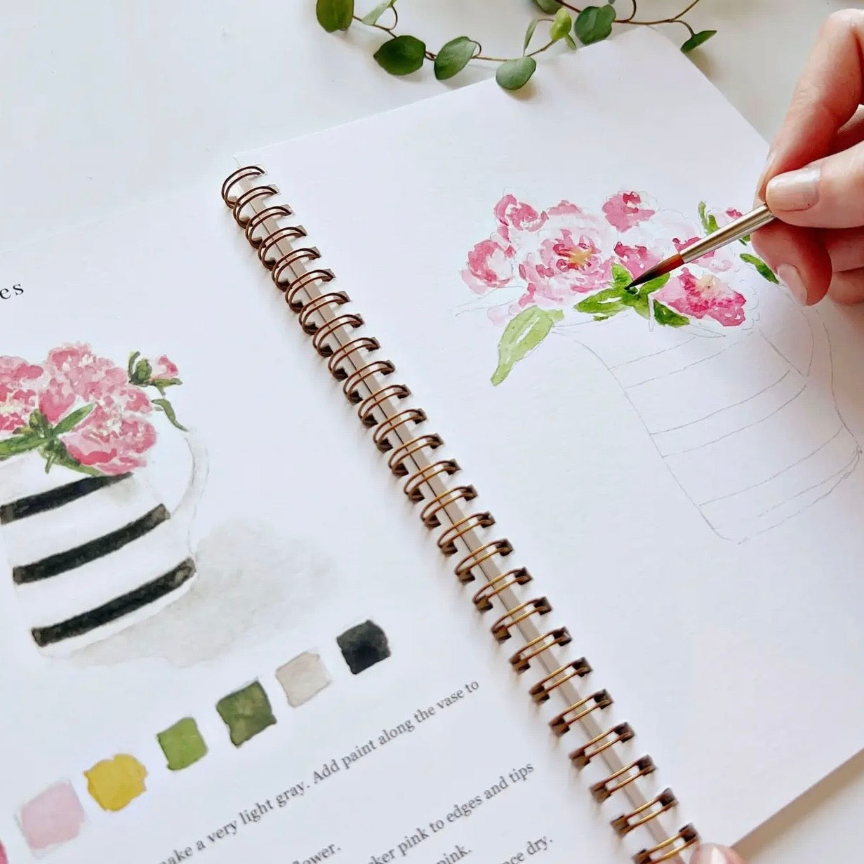 Watercolor Workbook | Bouquets