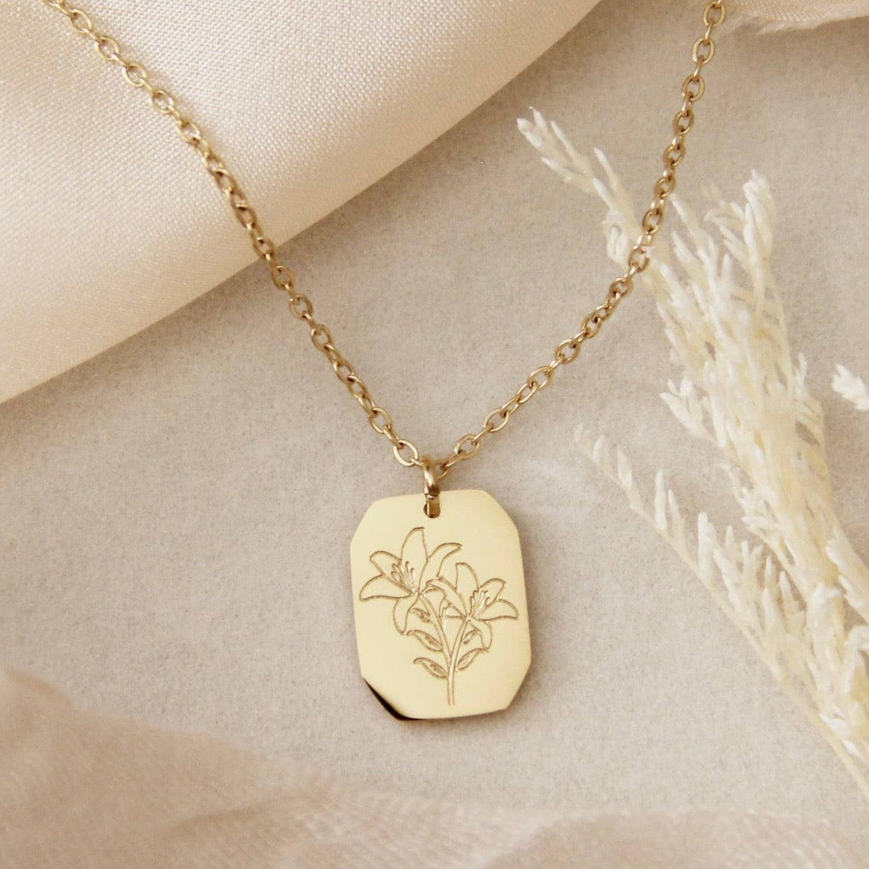 LoveStory Necklace | Consider the Lilies Luke 12:27-28