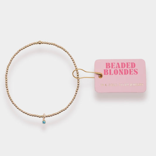 Beaded Blondes Birthstone | 
December
