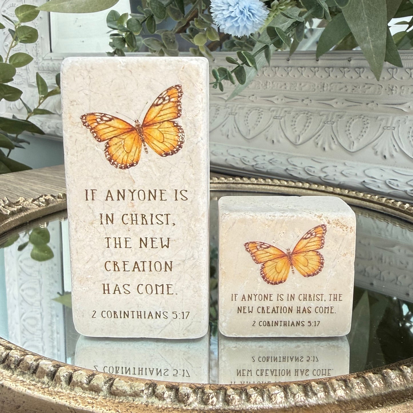 Scripture Stones | Butterflies