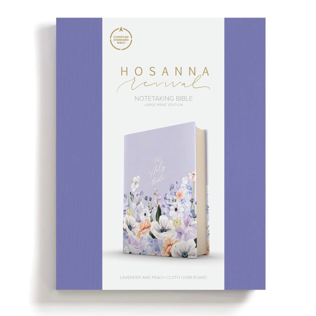 CSB Notetaking Bible | Lavender Fields