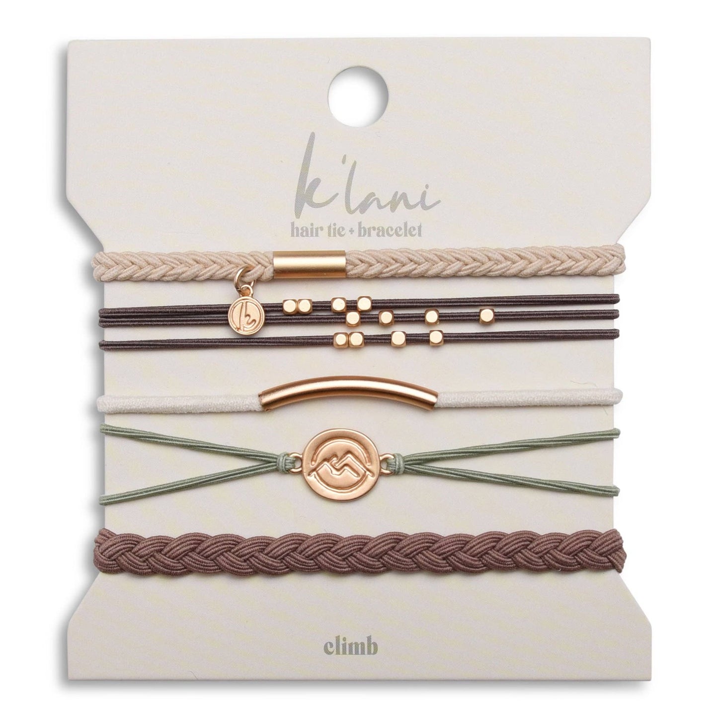 Hair Tie Bracelets | Climb