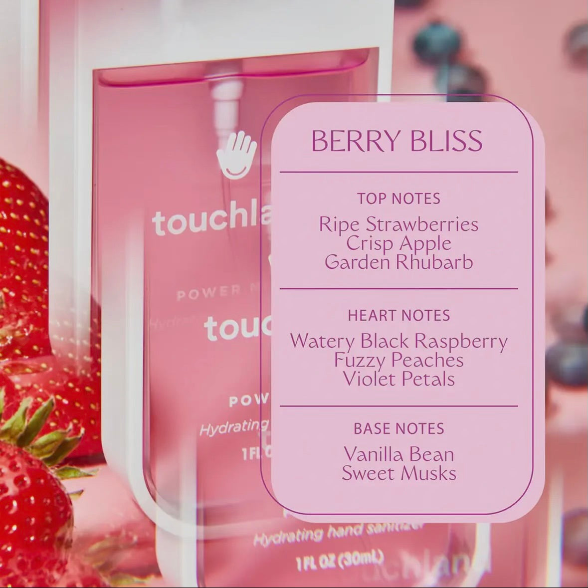 Touchland Power Mist Berry Bliss Hand Sanitizer