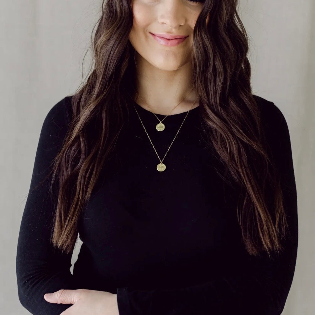 Petite Necklace | Romans 8:28