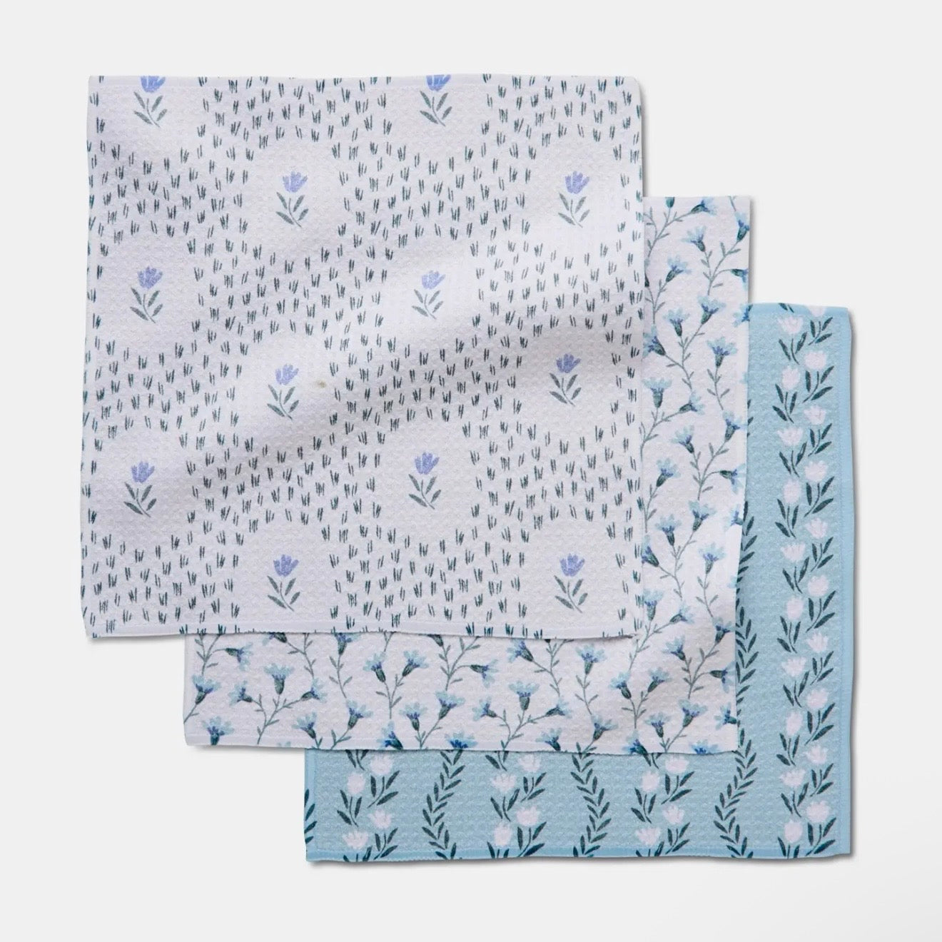Geometry Dishcloth Set | Trailing Farmhouse Florals