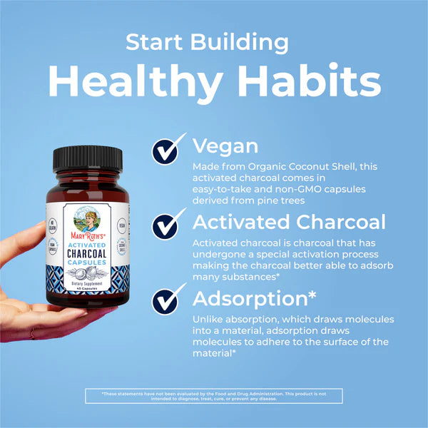 Mary Ruth’s Activated Charcoal Capsules