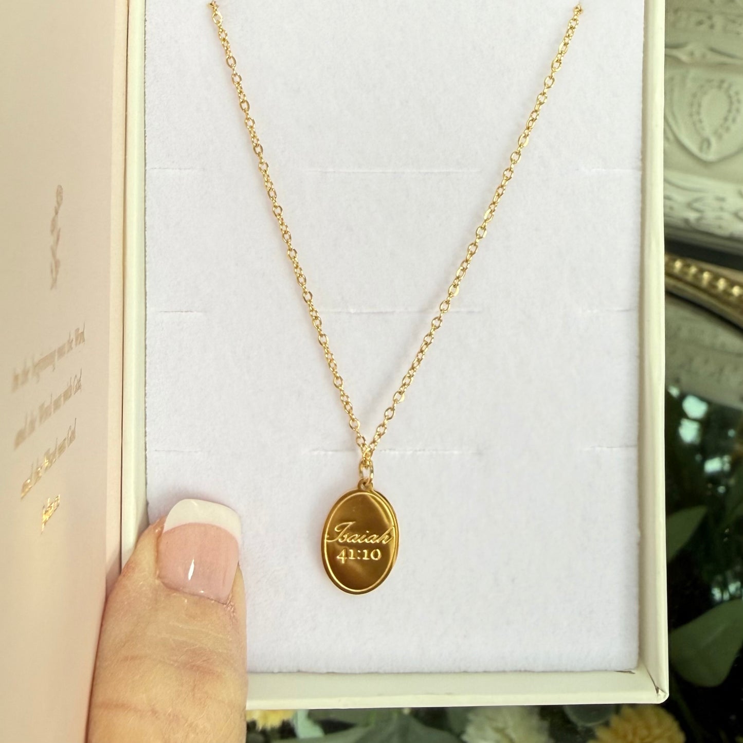 LoveStory Necklace | Fear Not For I Am with You Isaiah 41:10