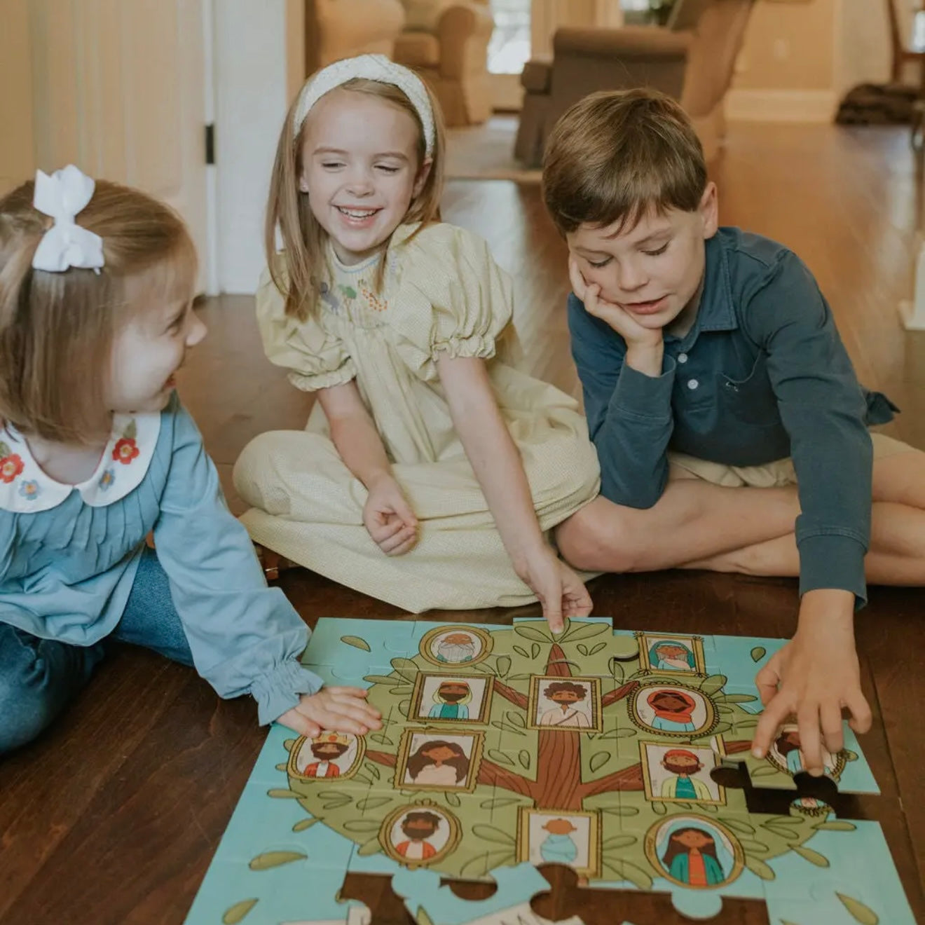 Tiny Theologians | Family Tree of Christ Advent Puzzle