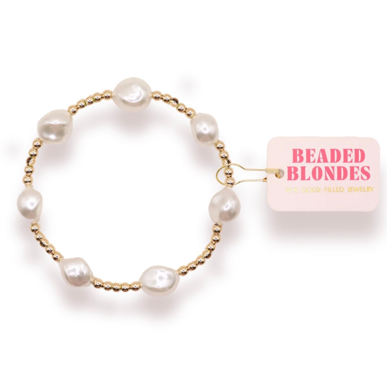 Beaded Blondes | Sadie Pearl Bracelet