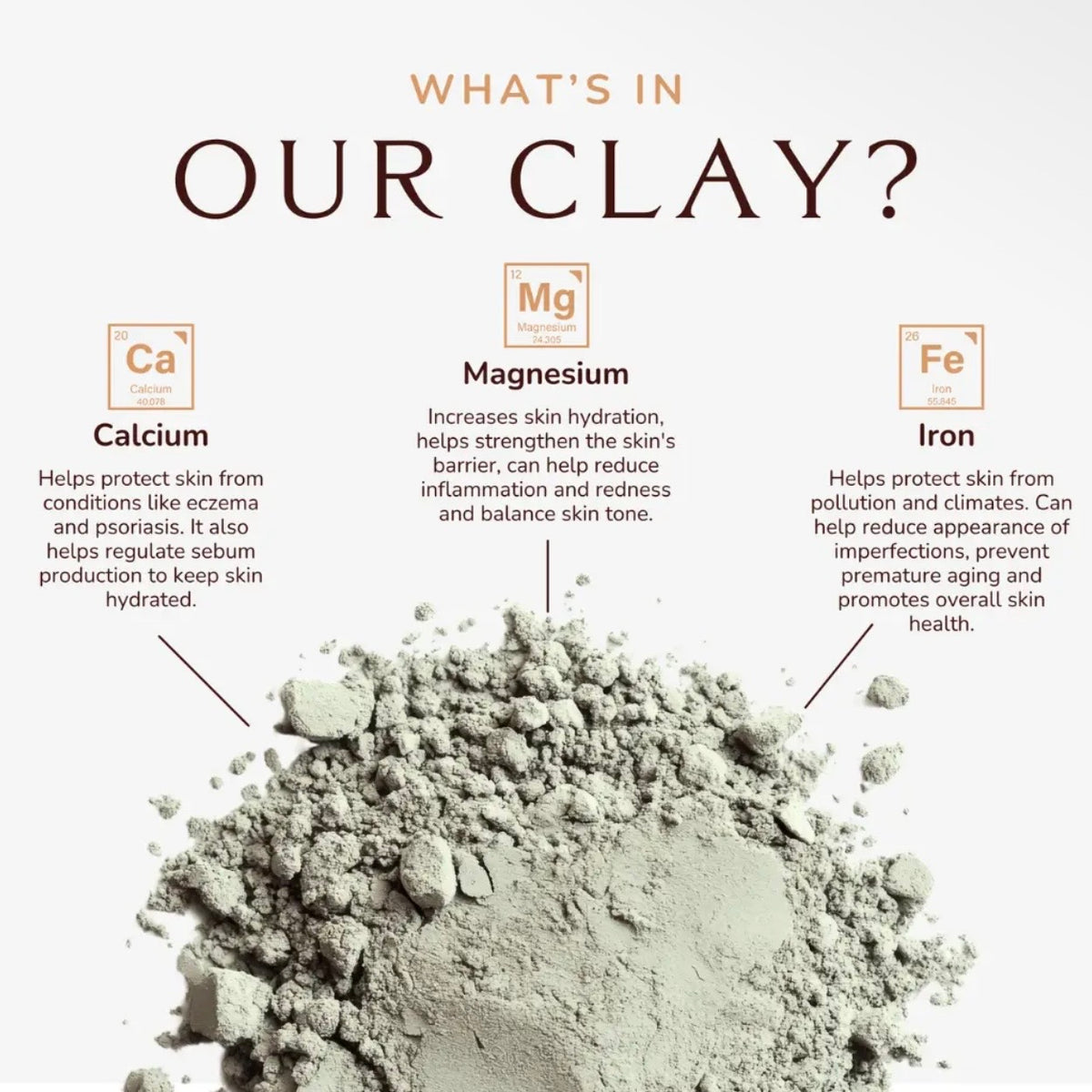 Bentonite Volcanic Clay Face Mask & Detox Mineral Bath