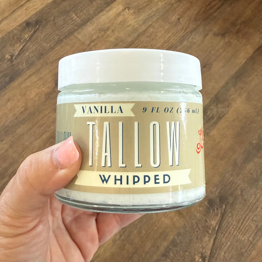 Tallow - Whipped Vanilla Bean 9oz