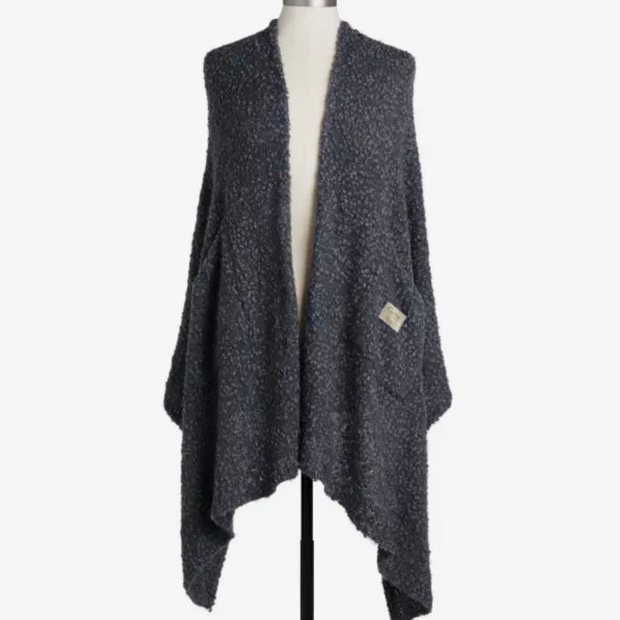 Giving Shawl | Charcoal