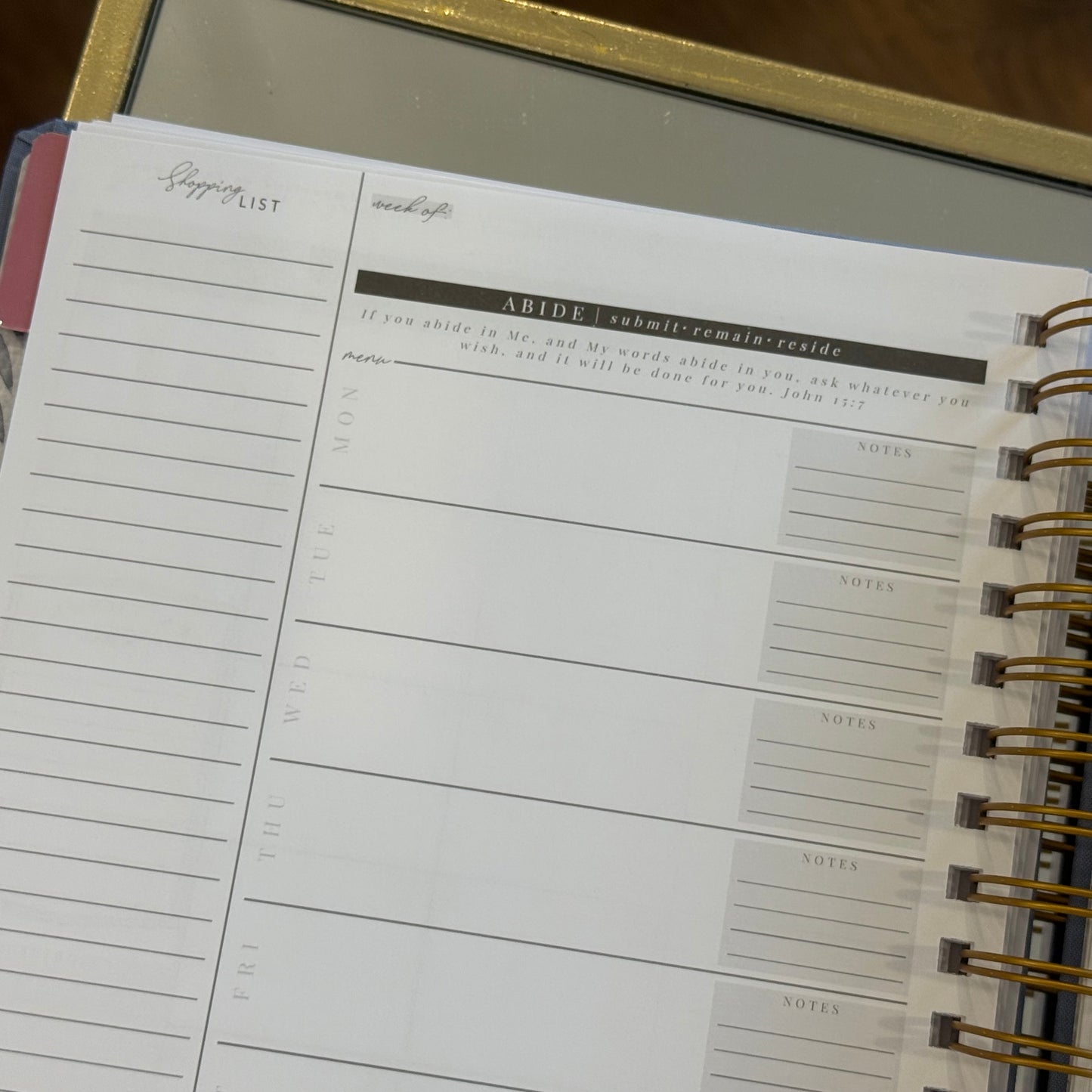 Arise Christian Planner | Blue