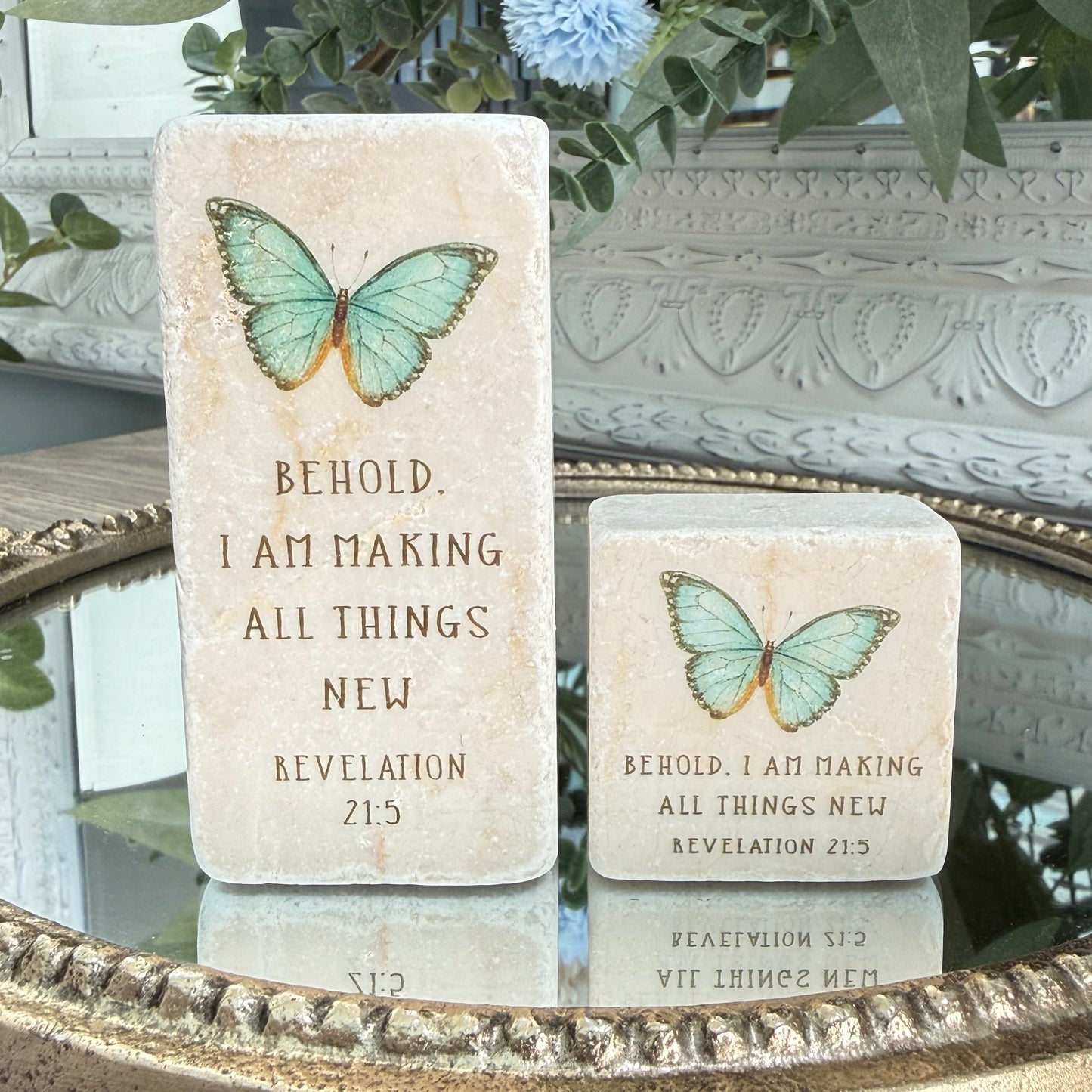 Scripture Stones | Butterflies