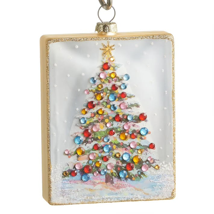 Ornament | Confetti Tree Rectangle