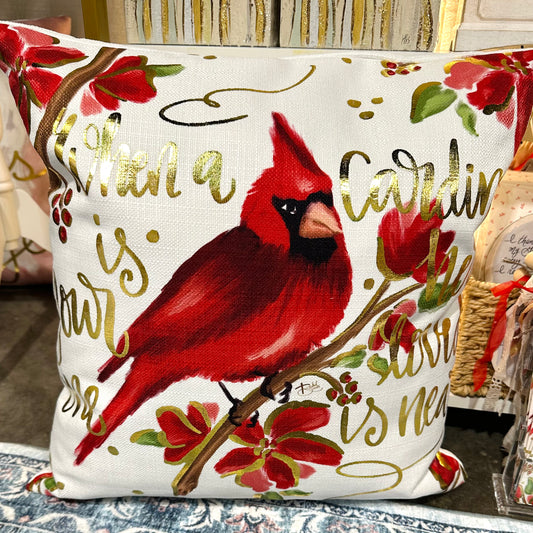 Pillow - Cardinal