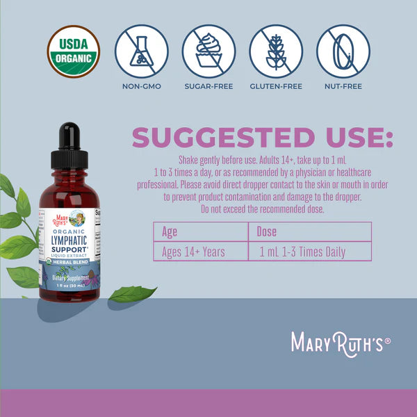 Mary Ruth’s Organic Lympathic Support Herbal Blend
