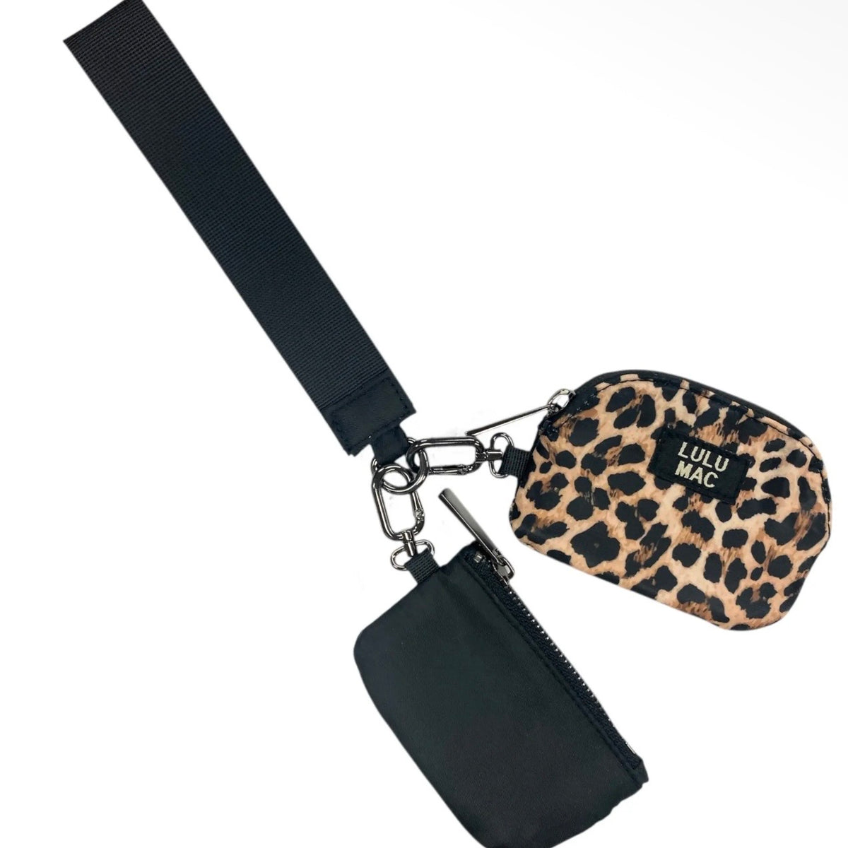Lulu Mac Pouch Wristlet | Leopard