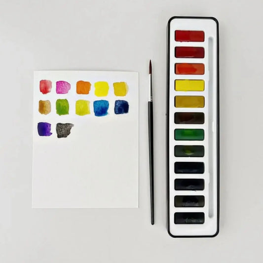 Watercolor Paint Set | 12 Colors