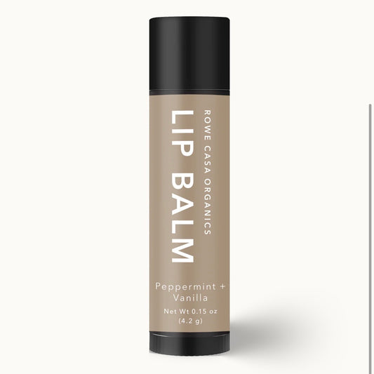 Rowe Casa Lip Balm | Peppermint + Vanilla