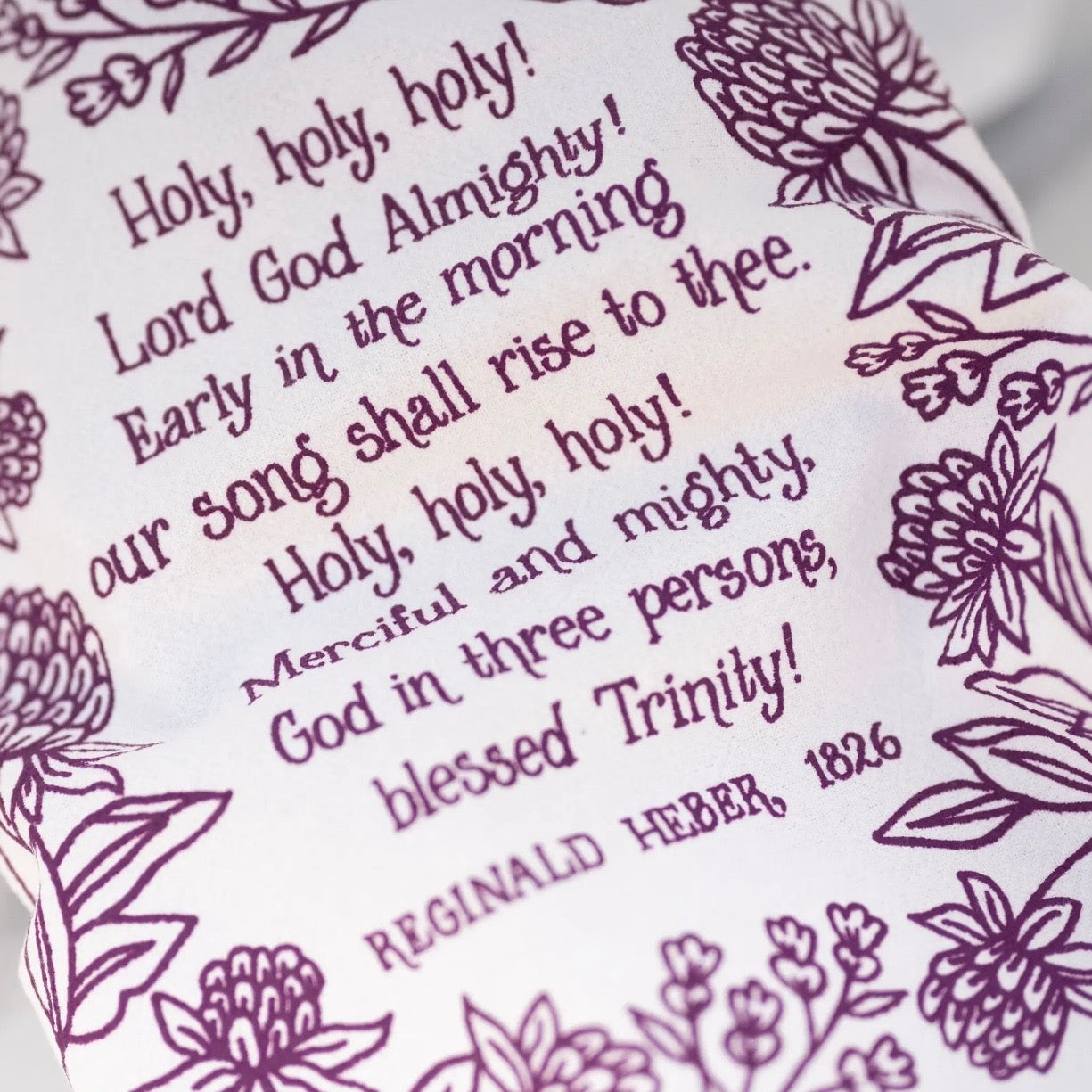Hymn Tea Towel | Holy! Holy! Holy!