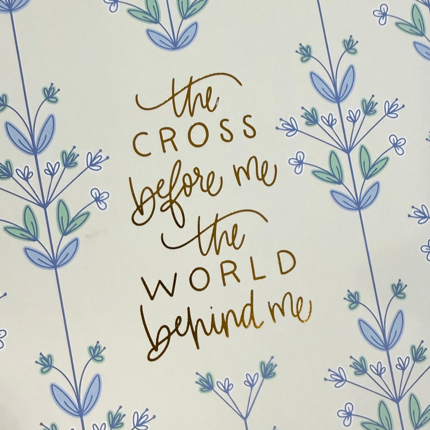 Devotional Journal | The Cross Before Me