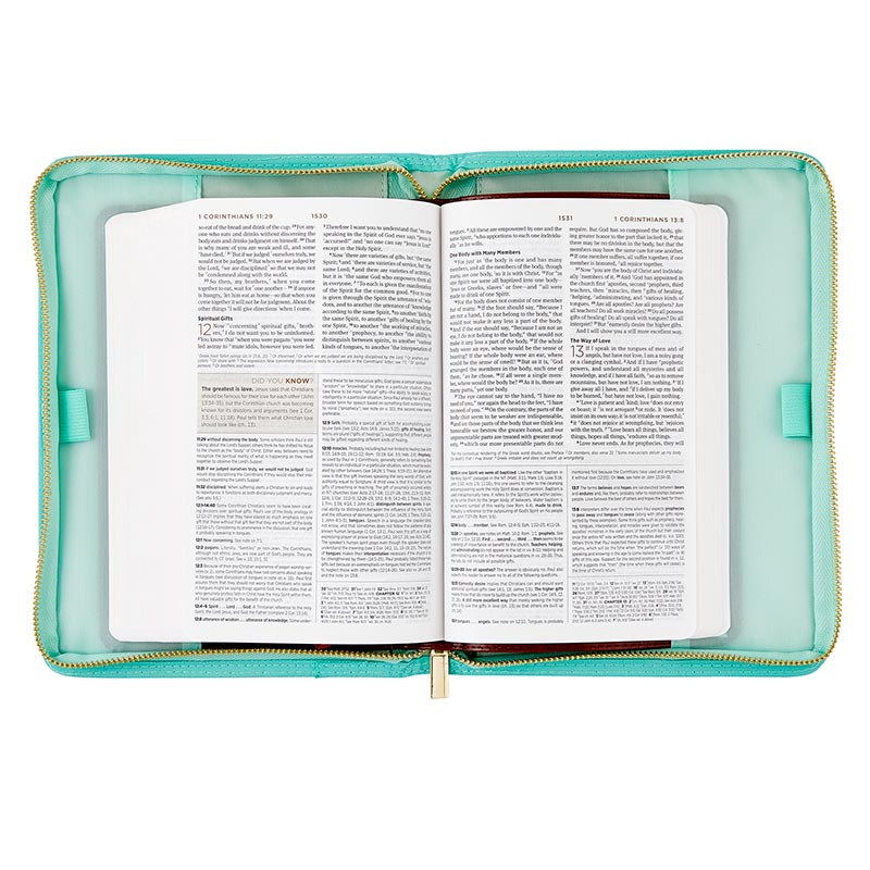 Simply Faith Bible Cover - 1 Corinthians 13:4-8