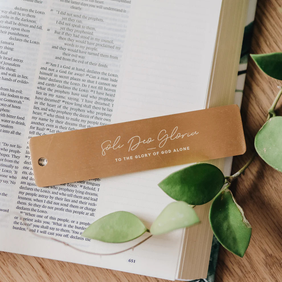 Brass Ruler Bookmark