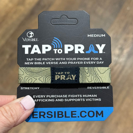 Tap To Pray Bracelet | Valor Camo & Isaiah 6:8
