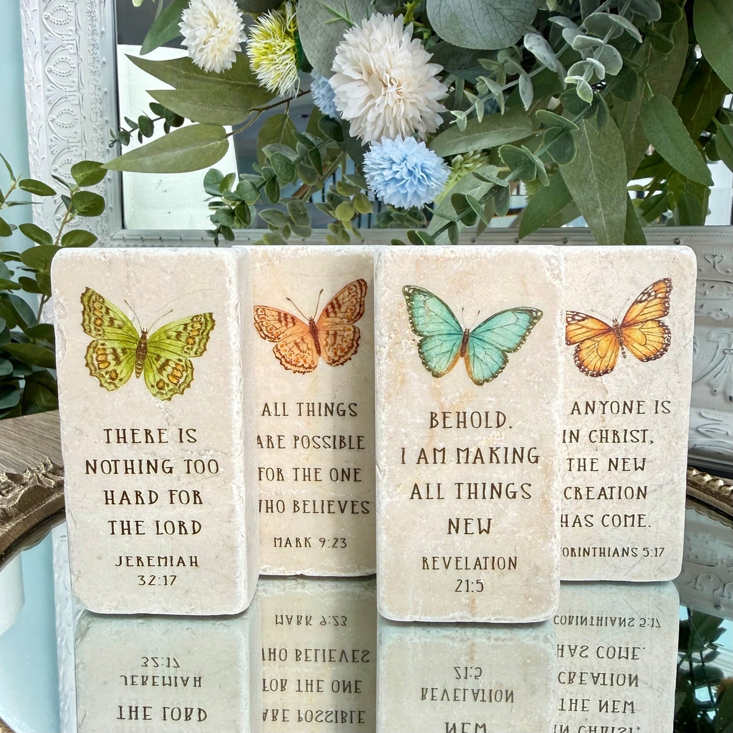 Scripture Stones | Butterflies
