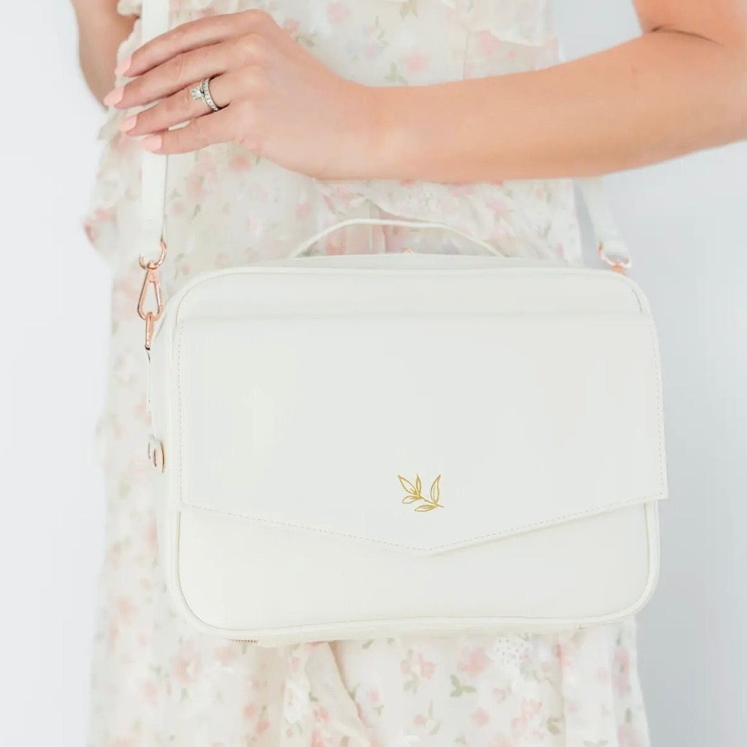 Crossbody Bible Bag | Dove