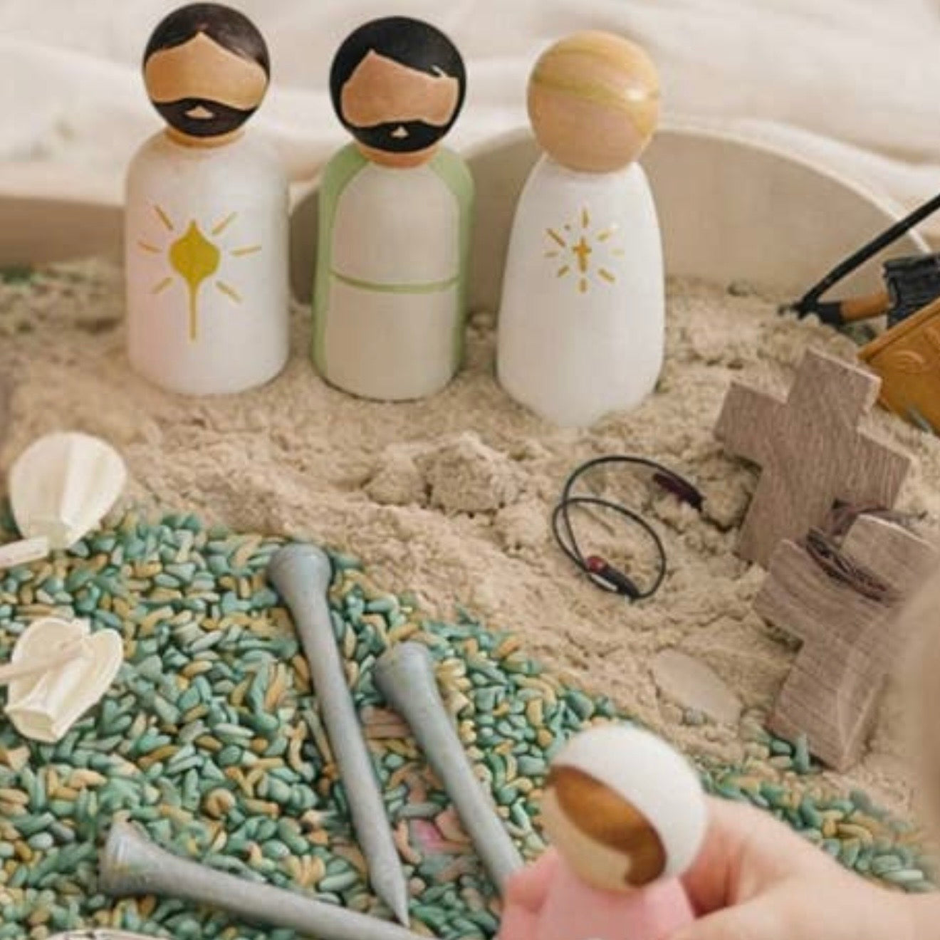 Sensory Storybox | He Is Risen
