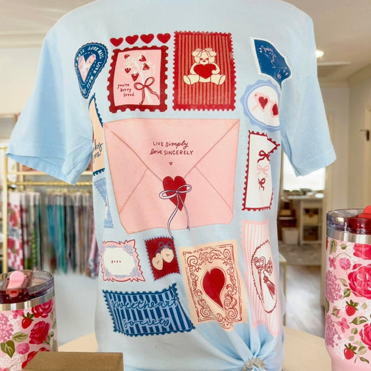Tee | Valentine Stamp