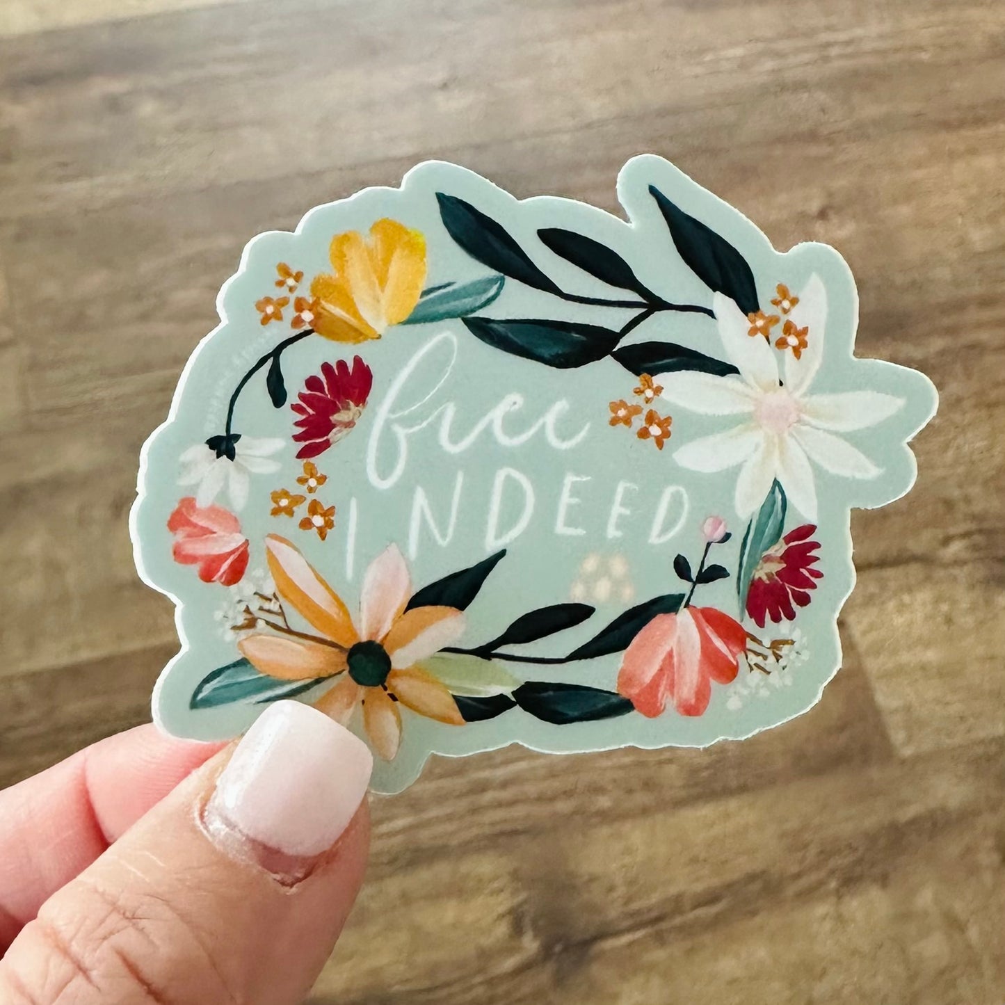 Free Indeed Sticker