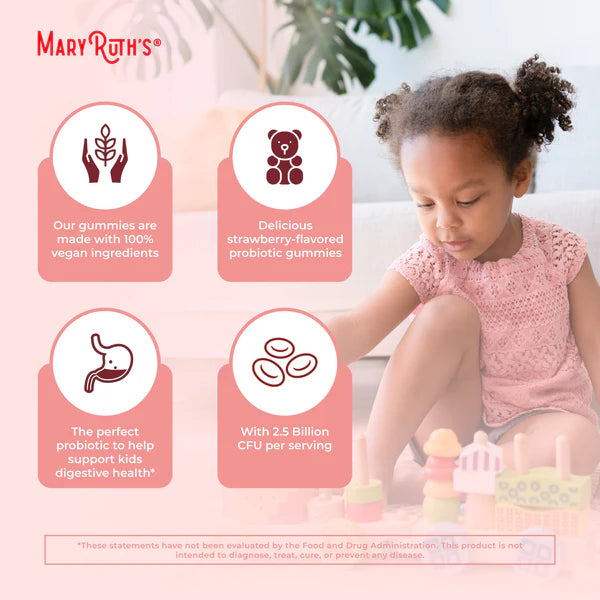 Mary Ruth’s Organic Kids Probiotic Gummies
