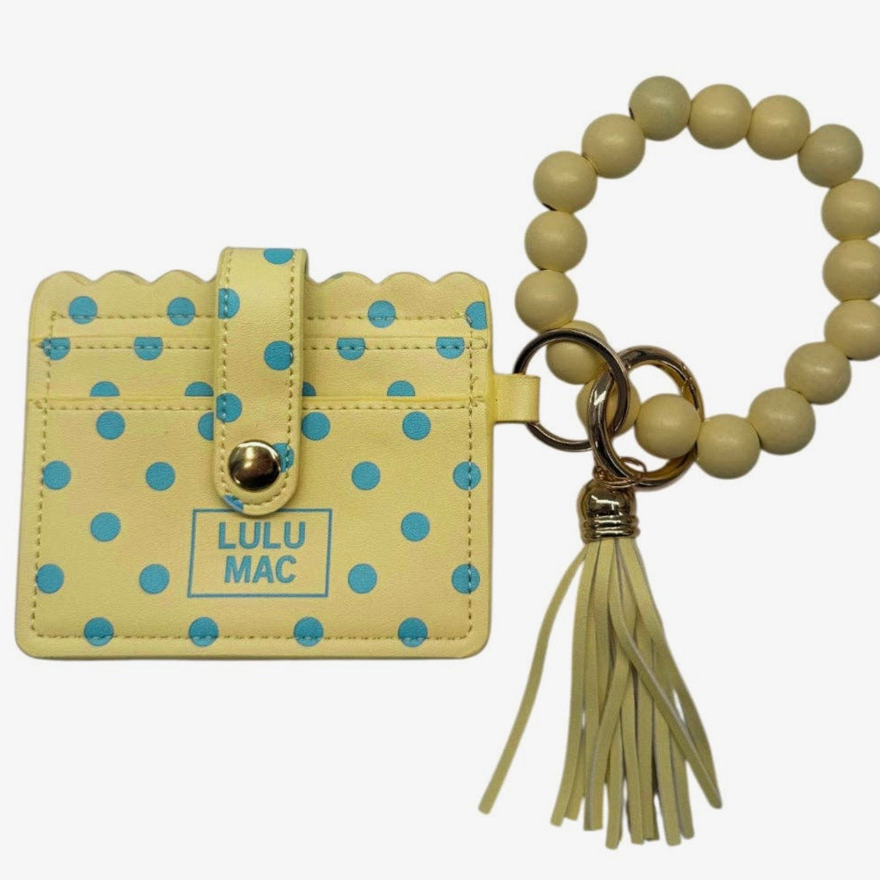 Lulu Mac Beaded Wristlet | Butter