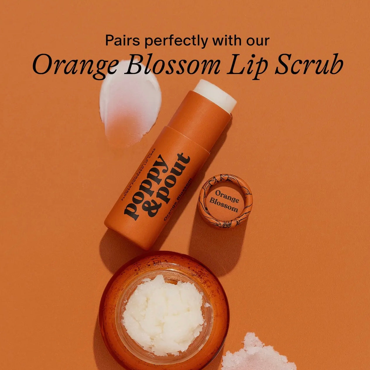 Poppy & Pout Lip Balm | Orange Blossom