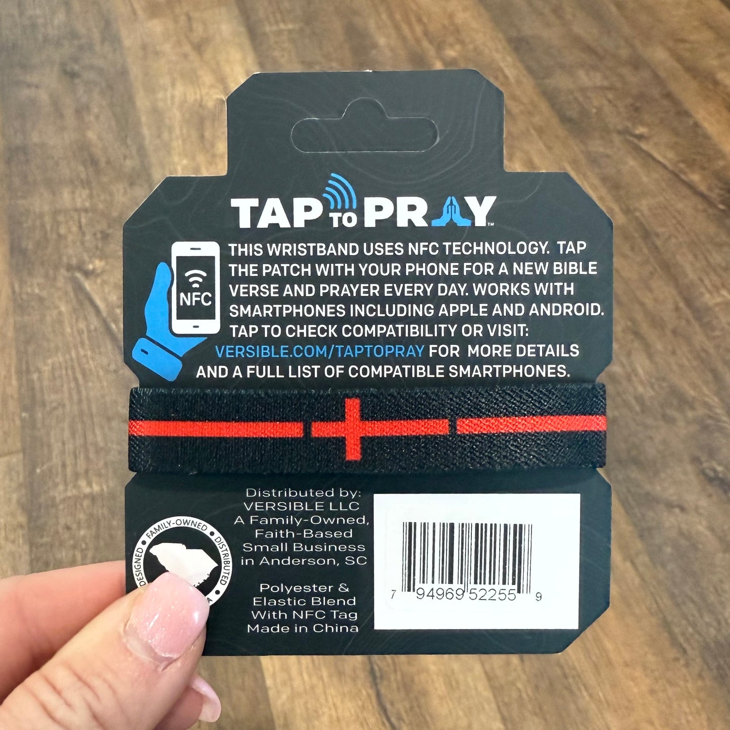 Tap To Pray Bracelet | First Responders Firefighters