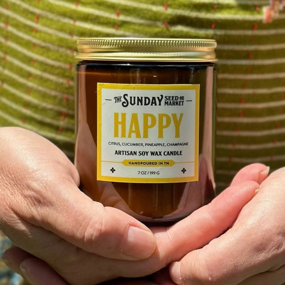 Soy Candle | Happy