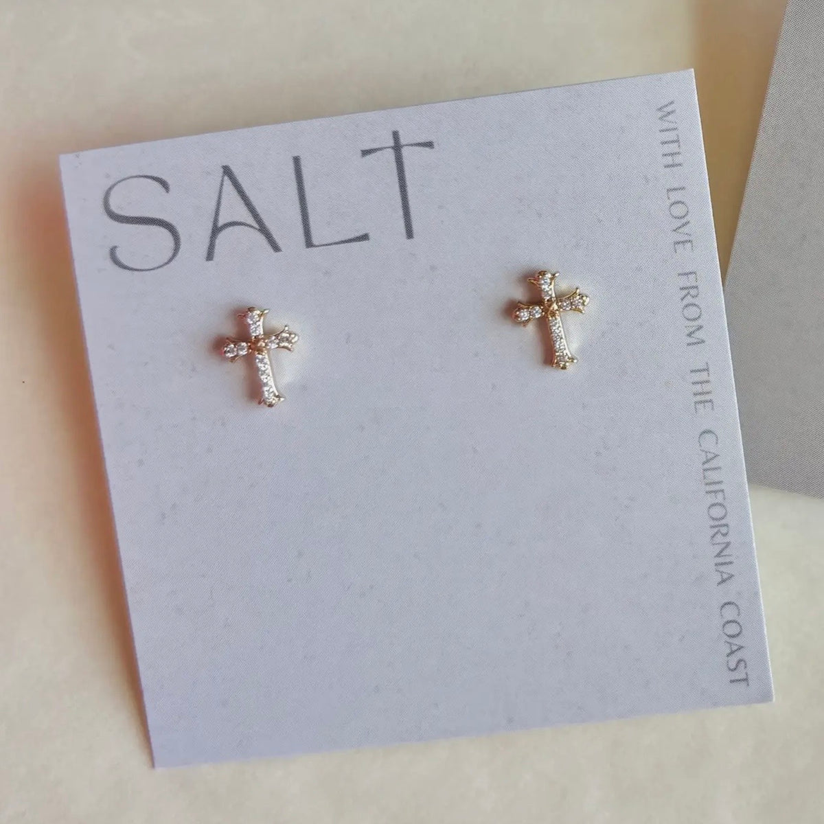 Earrings | Cross Studs