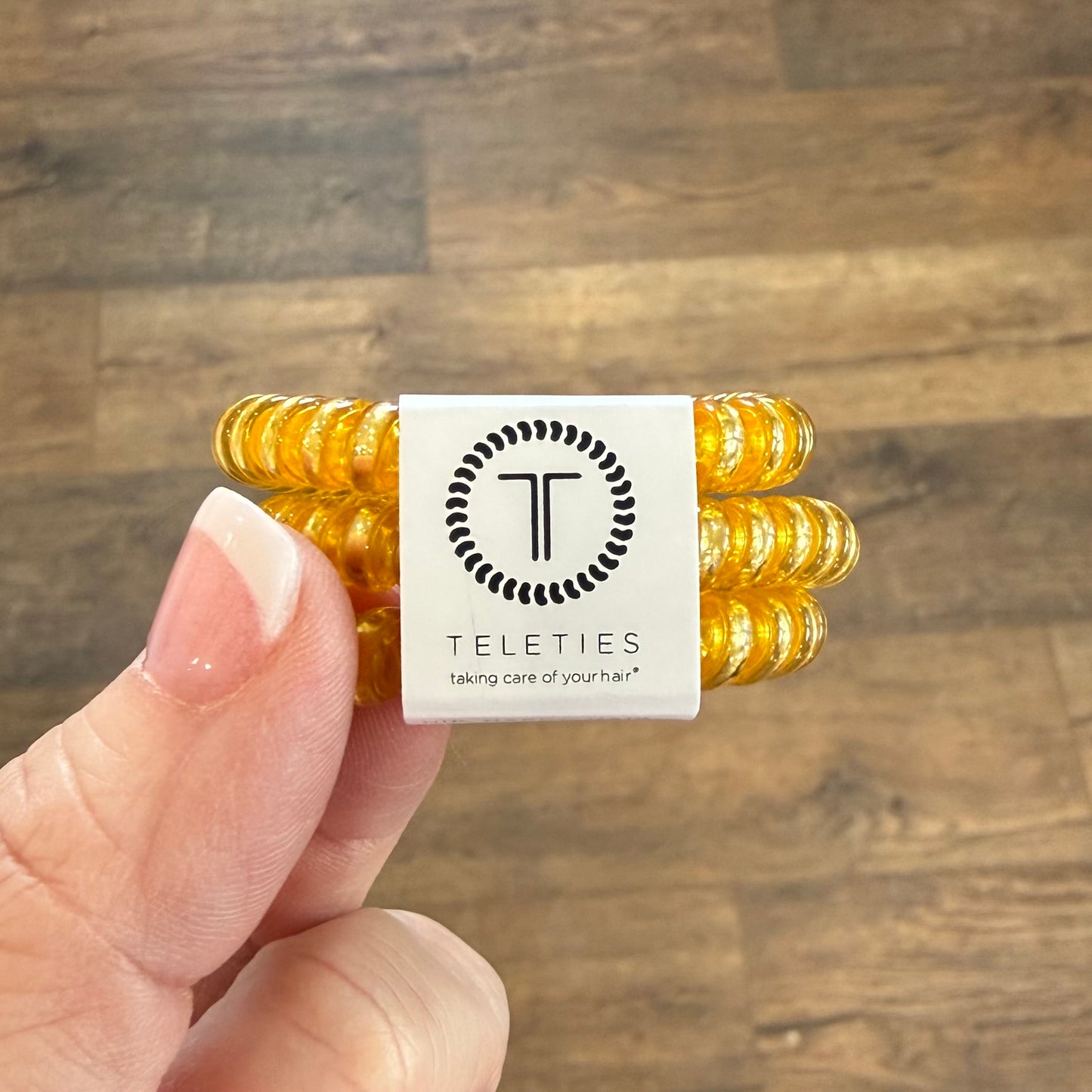 Teleties Hair Coils | Small | Sunset Gold