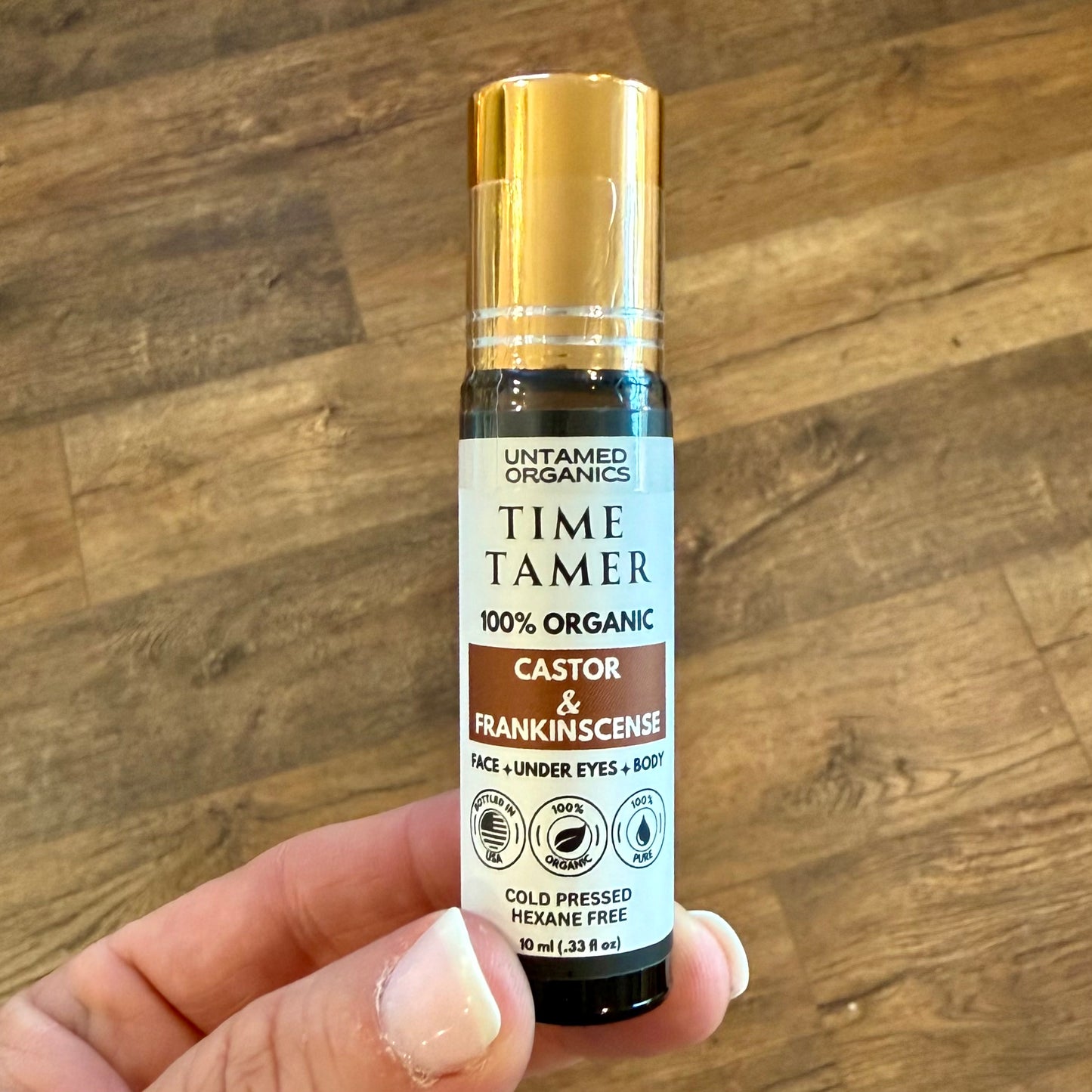 Organic Castor & Frankincense
Oil Roller